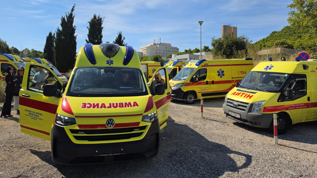 Nova vozila Zavoda za hitnu medicinu Dubrovačko - neretvanske županije