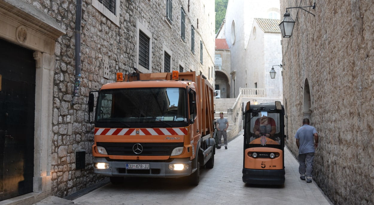 Čistoća Dubrovnik promijenila je termin odlaganja otpada u povijesnoj jezgri u petak, 23. listopada 2026.