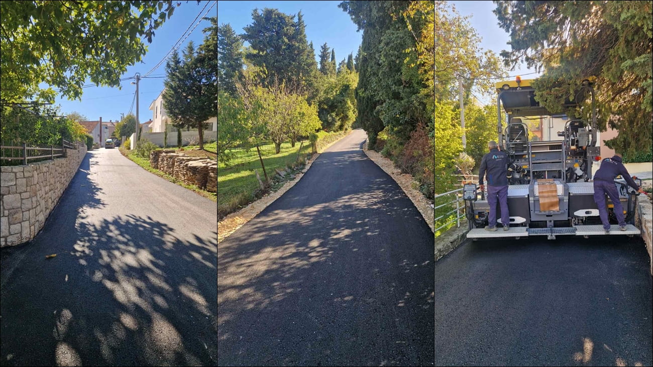 Asfaltiranje na Bosanci