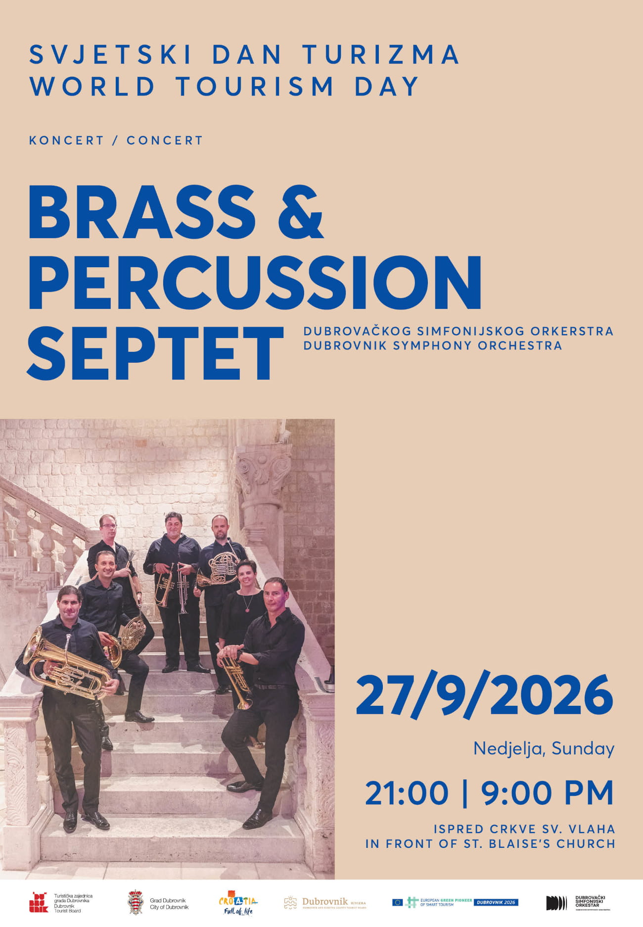 KONCERT BRASS & PERCUSSION SEPTETA DSO-A