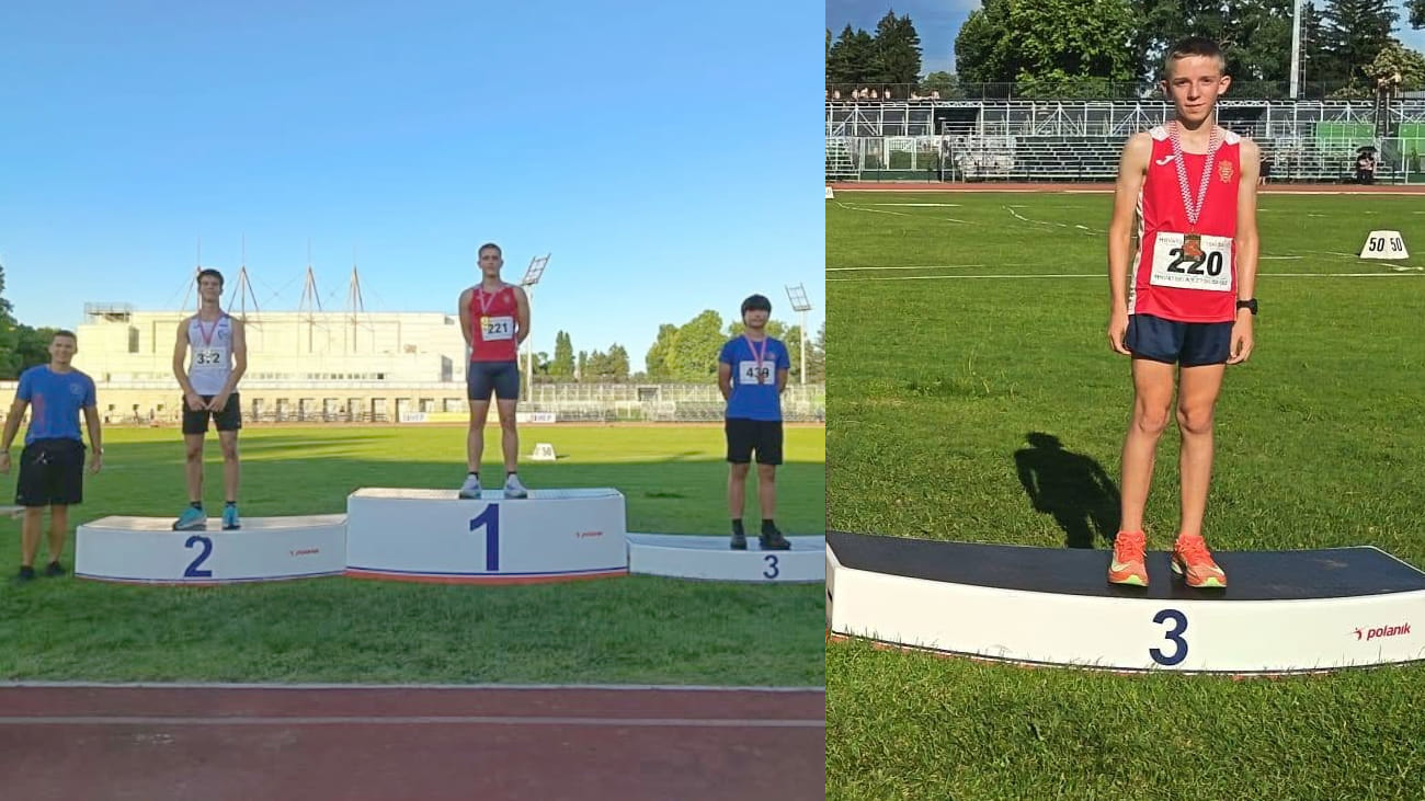 GRADONAČELNIK FRANKOVIĆ ČESTITAO ATLETIČARIMA MARINU LUČIĆU I BOŽU ČANIĆU