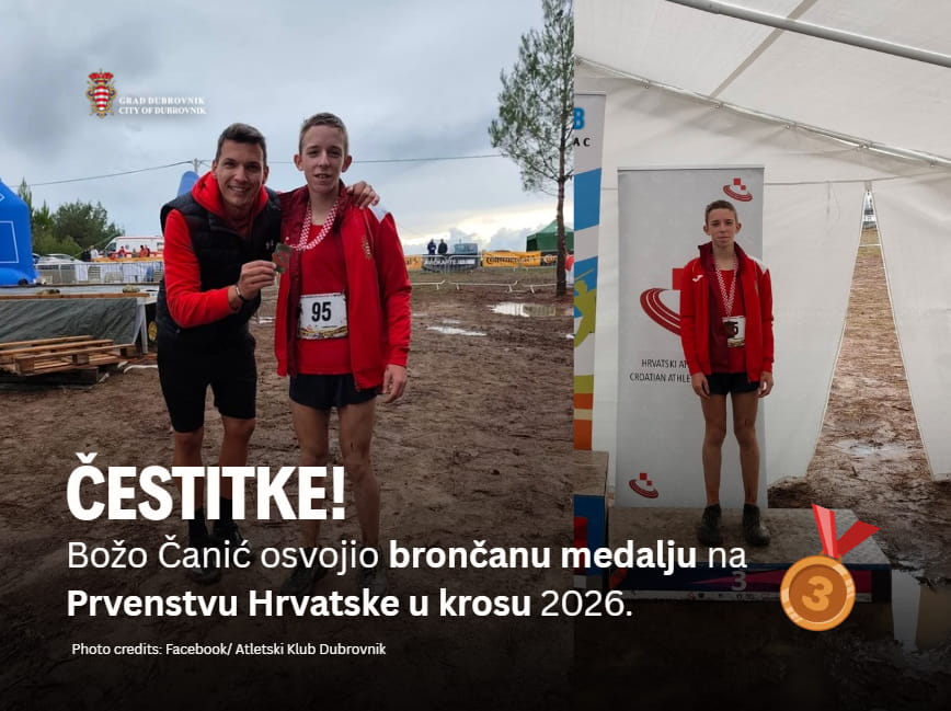 GRADONAČELNIK FRANKOVIĆ UPUTIO ČESTISKU BOŽU ČANIĆU (AK DUBROVNIK)