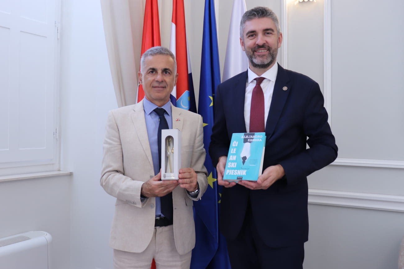GRADONAČELNIK DUBROVNIKA PRIMIO VELEPOSLANIKA ČILEA