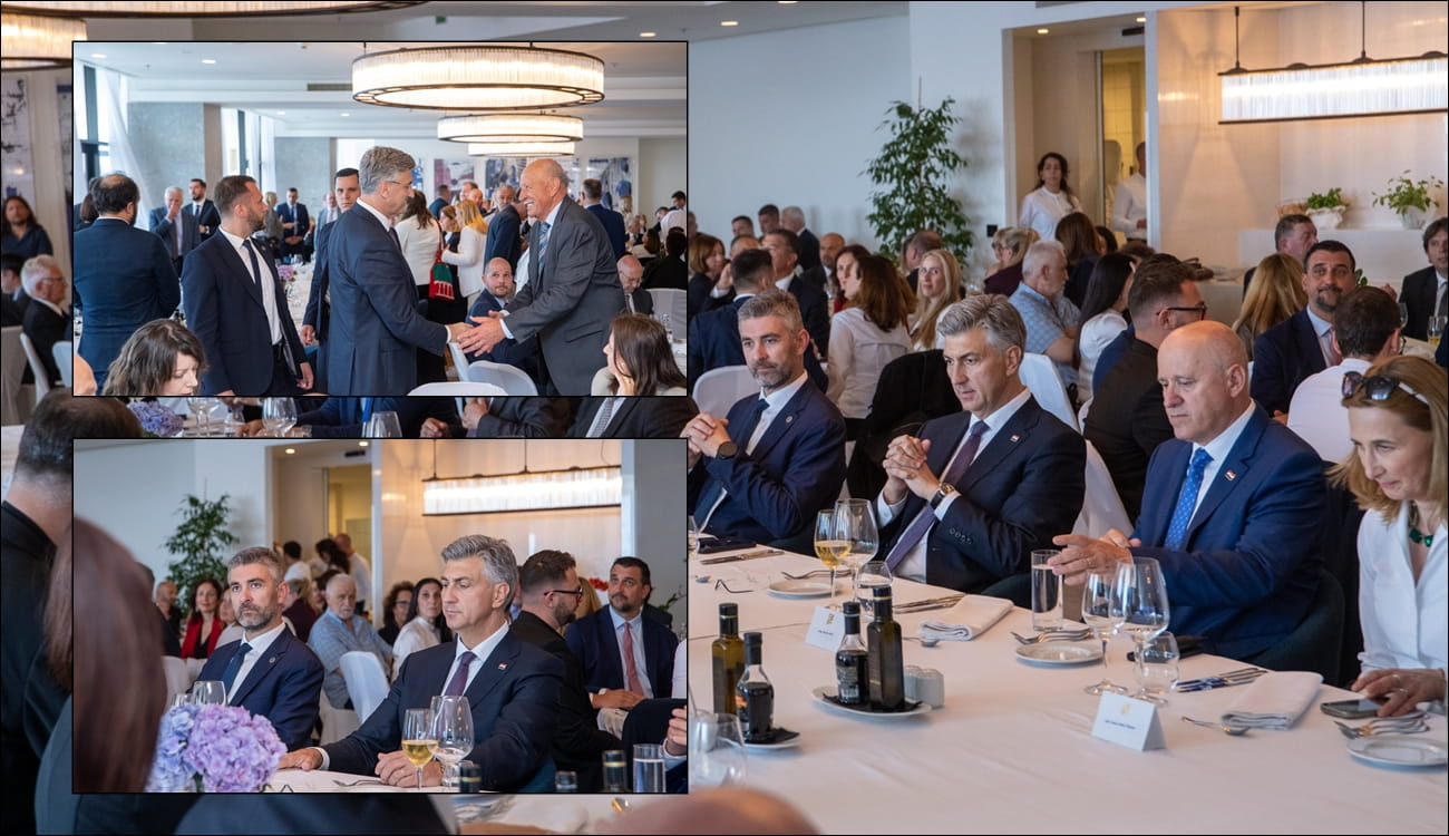 I PLENKOVIĆ DOŠAO NA SVEČANI OBJED ŽUPANIJE