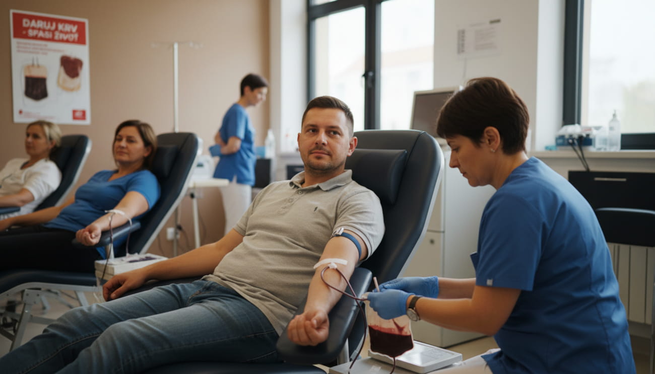 POZIV NA DARIVANJE KRVI NA GRUDI