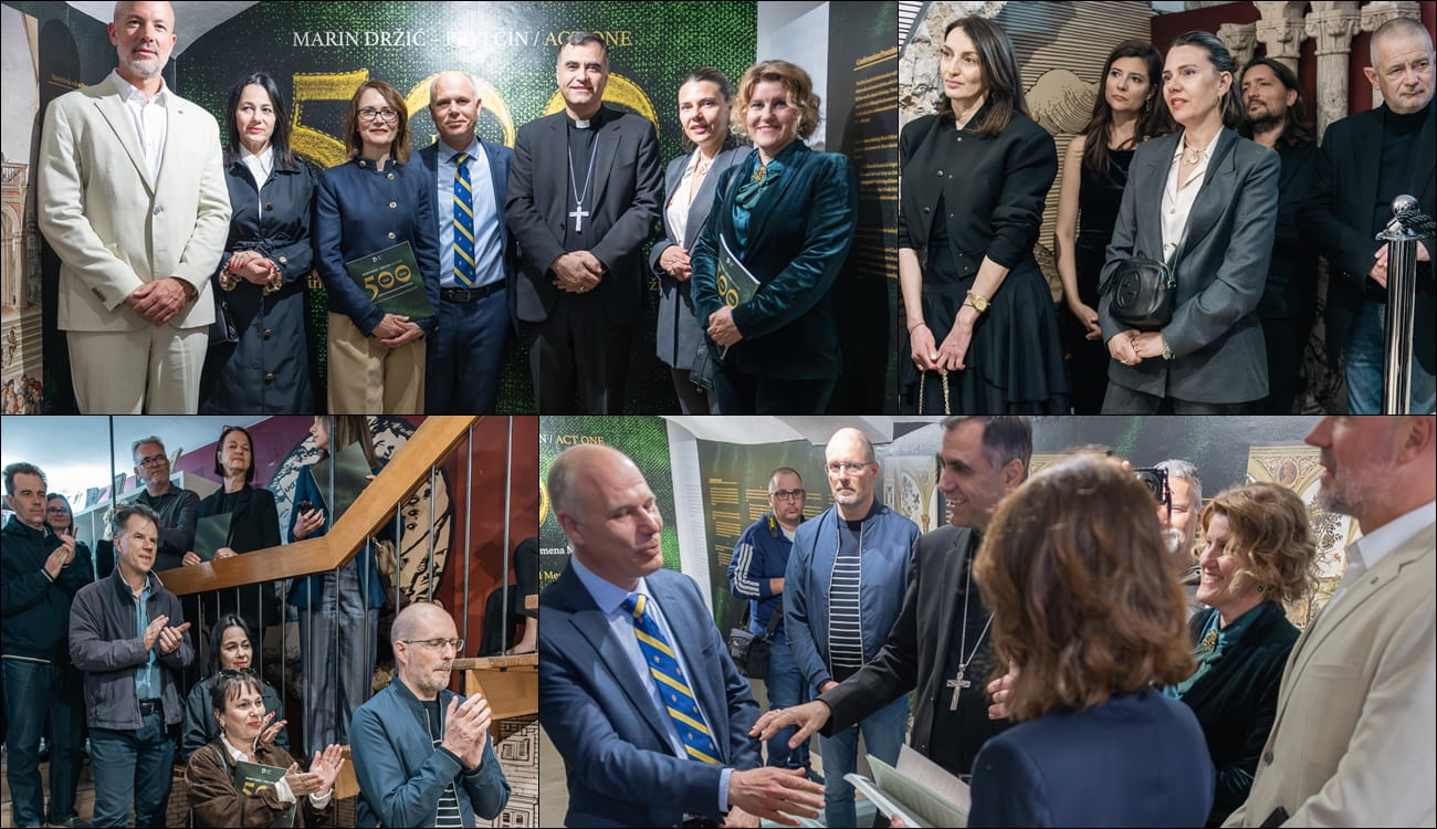 IZLOŽBA KOJA POVEZUJE PROŠLOST, SADAŠNJOST I BUDUĆNOST MARINA DRŽIĆA