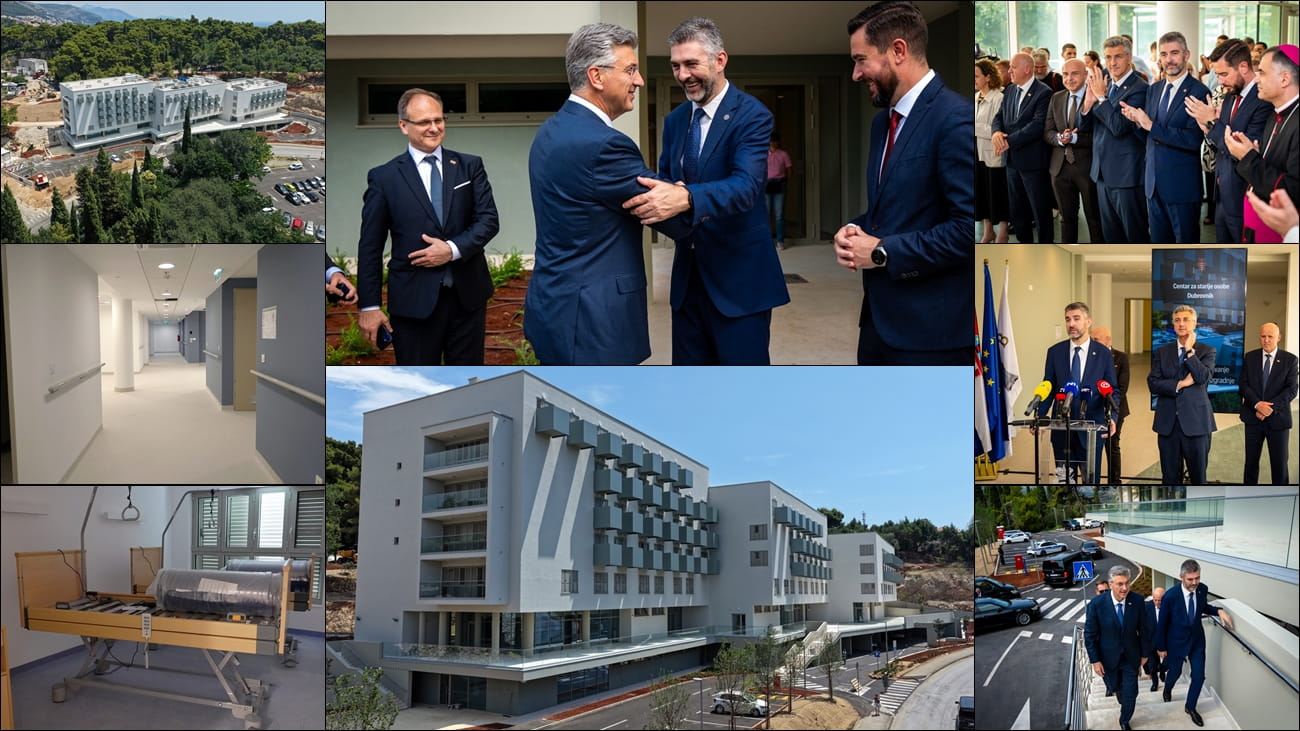 NAKON VIŠE OD POLA STOLJEĆA OTVOREN JOŠ NOVI VELIKI DOM UMIROVLJENIKA U DUBROVNIKU 