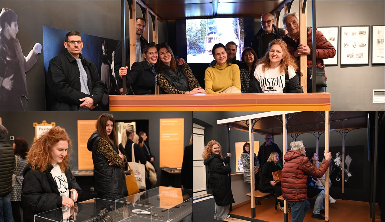 ODRŽANO STRUČNO VODSTVO KROZ IZLOŽBU „POVIJEST DUBROVAČKOG TRAMVAJA OD 1910. DO 1970.“