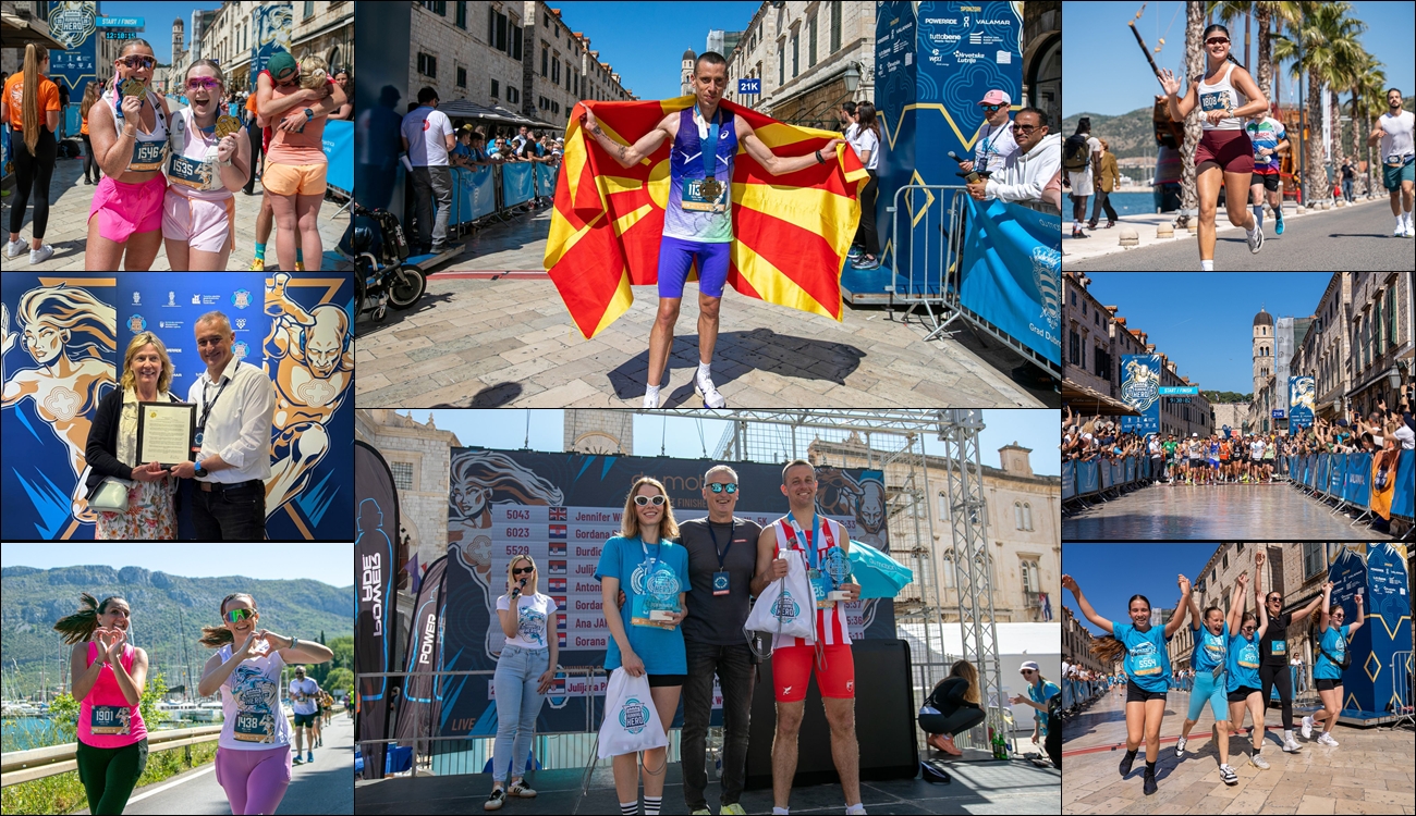 DARIO IVANOVSKI PONOVO POBJEDNIK DUBROVAČKOG POLUMARATON I PONOVO REKORDER 