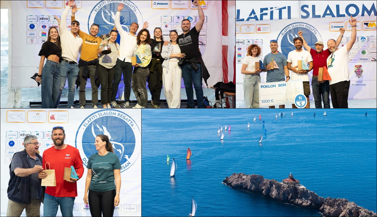 POSADA NERE ETWE SA SKIPEROM IVANOM GRGIĆEM NAJBOLJA NA REGATI ELAFITI SLALOM 2026