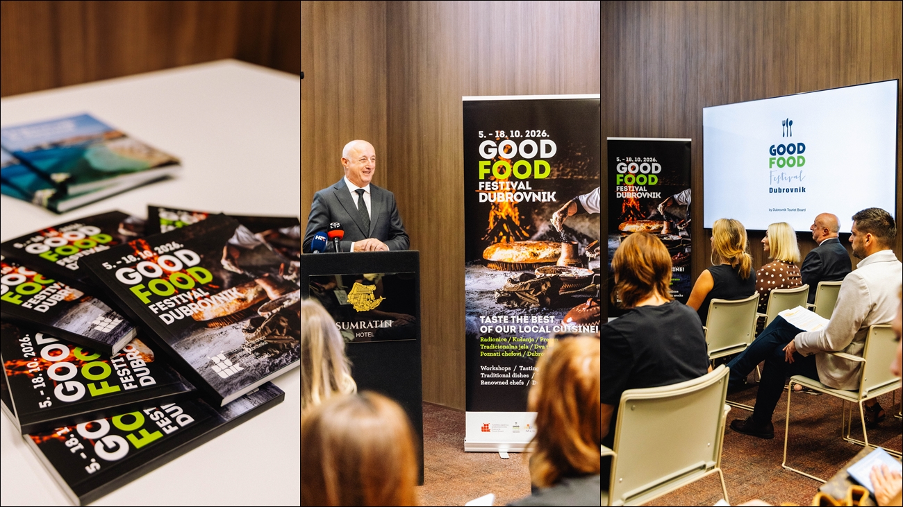 DUBROVAČKA TRPEZA 17. LISTOPADA, DVOTJEDNI PROGRAM 13. GOOD FOOD FESTIVALA