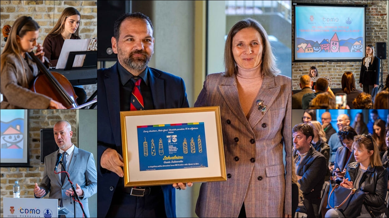 OBILJEŽENA 20. OBLJETNICA TITULE „GRAD DUBROVNIK - PRIJATELJ DJECE”