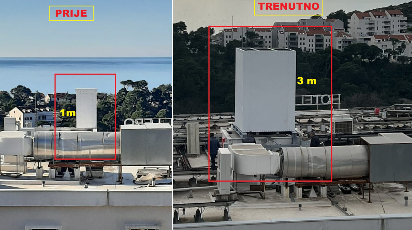 U HOTELU LERO NE MARE NI ZA OKOLNE STANARE NI ZA JAVNOST, NISU ODGOVORILI NA UPIT O ANTENAMA