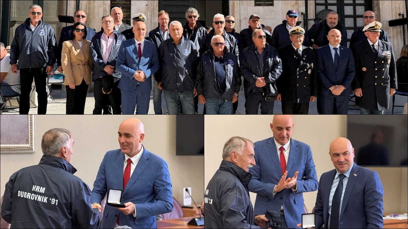 UZ 35. OBLJETNICU OSNIVANJA PRIREĐEN PRIJEM ZA PRIPADNIKE HRM-A DUBROVNIK