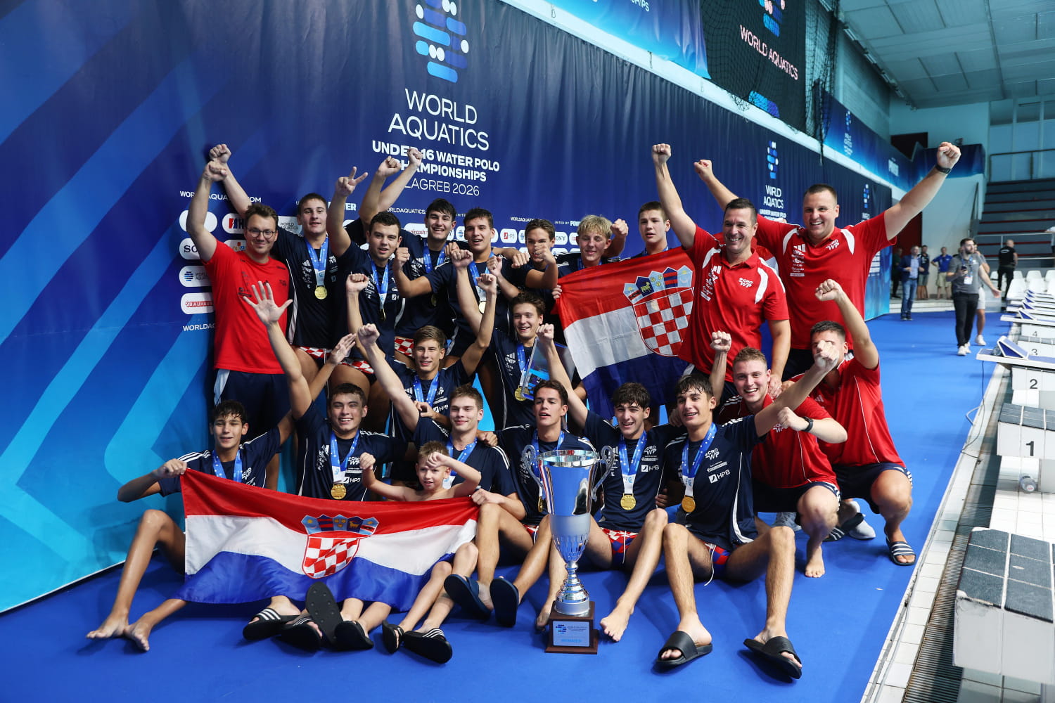 VATERPOLISTI HRVATSKE (U16) PRVACI SVIJETA