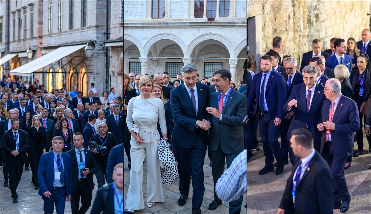 ZA SUDIONIKE SKUPA INICIJATIVE TRIJU MORA PRIREĐEN PRIJEM U KNEŽEVU DVORU