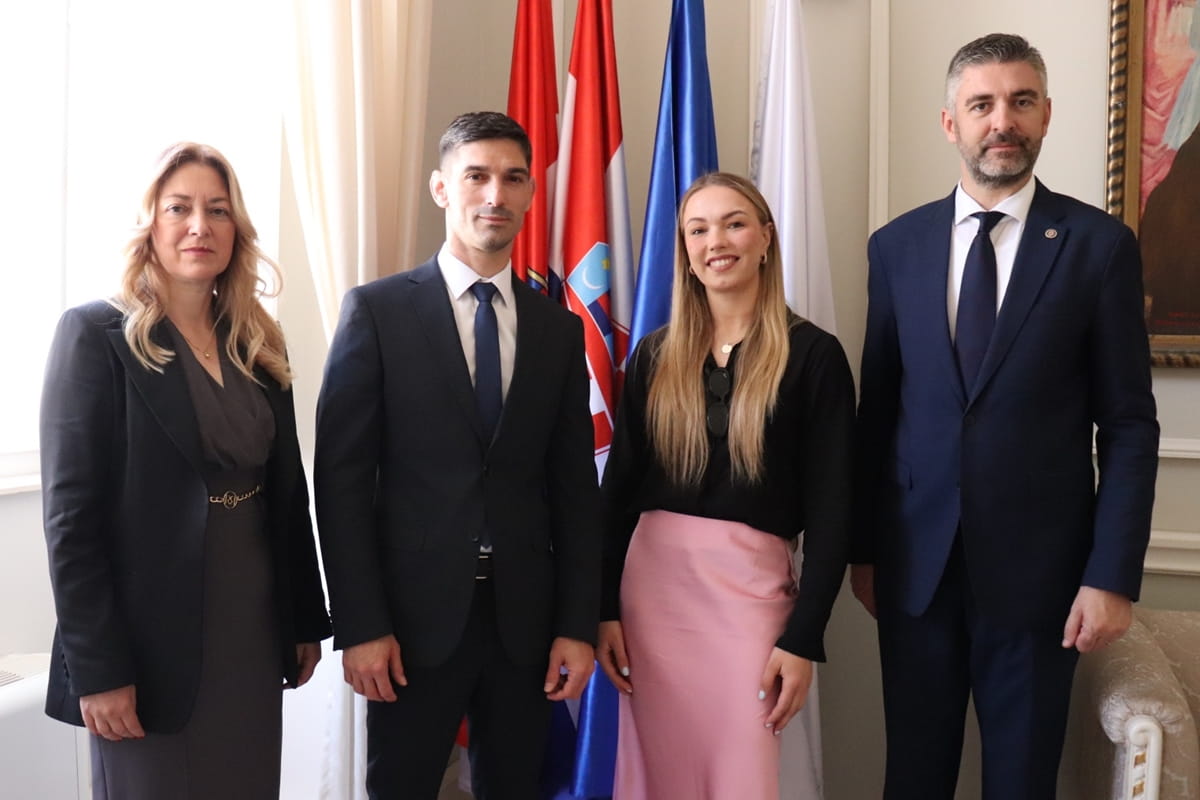 GRADONAČELNIK FRANKOVIĆ PRIMIO IVU OBERAN