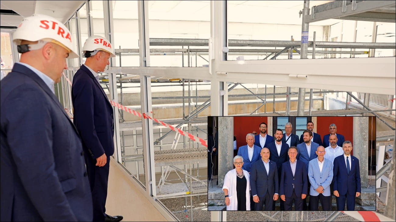 I JANDROKOVIĆ OBIŠAO GRADILIŠTE ŠKOLE U CAVTATU