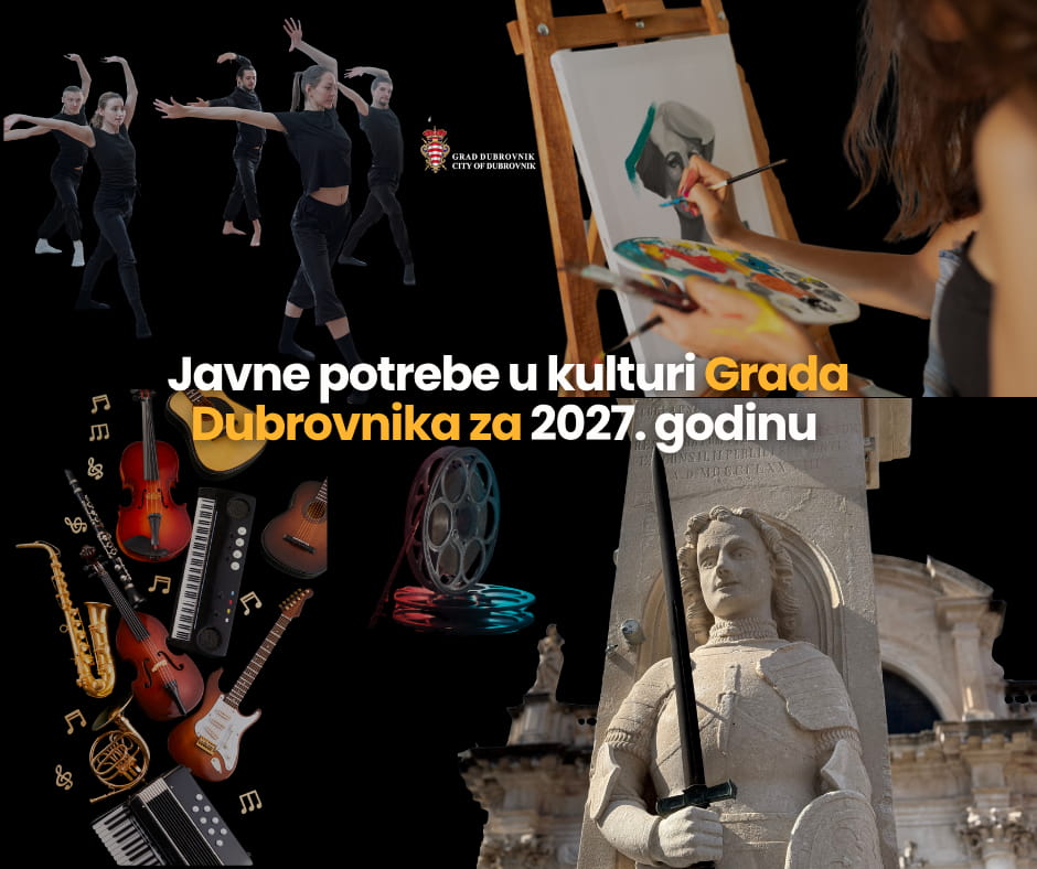JAVNI POZIV ZA PREDLAGANJE PROGRAMA JAVNIH POTREBA U KULTURI ZA 2027.