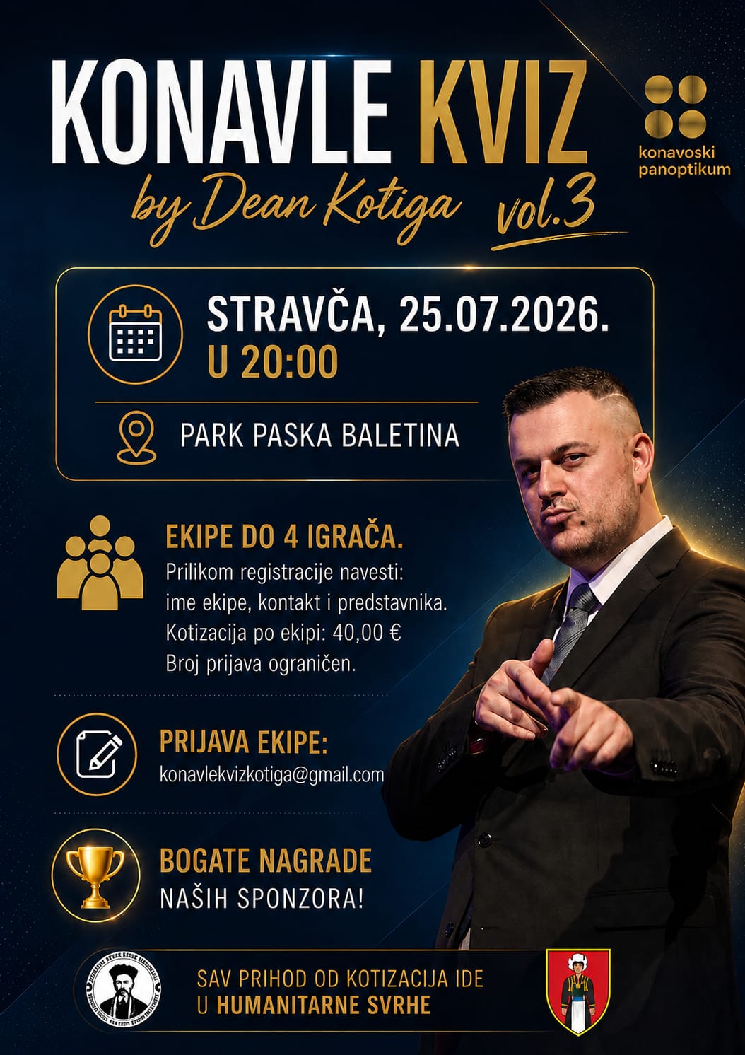 PRIJAVE ZA TREĆI „KONAVLE KVIZ”
