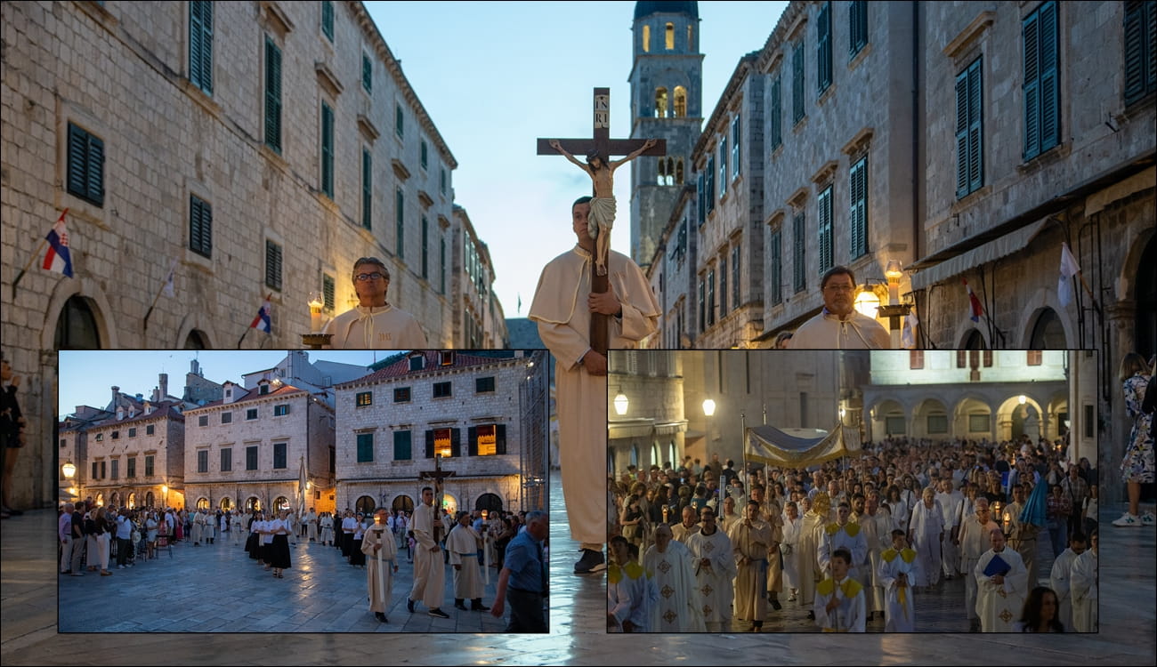 DUBROVAČKA PROCESIJA UZ KOROSANTE