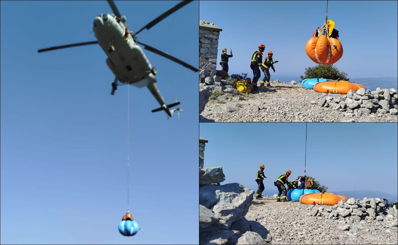 NA PELJEŠCU JE STANJE DOBRO, HELIKOPTER DONIO „KRUŠKE”