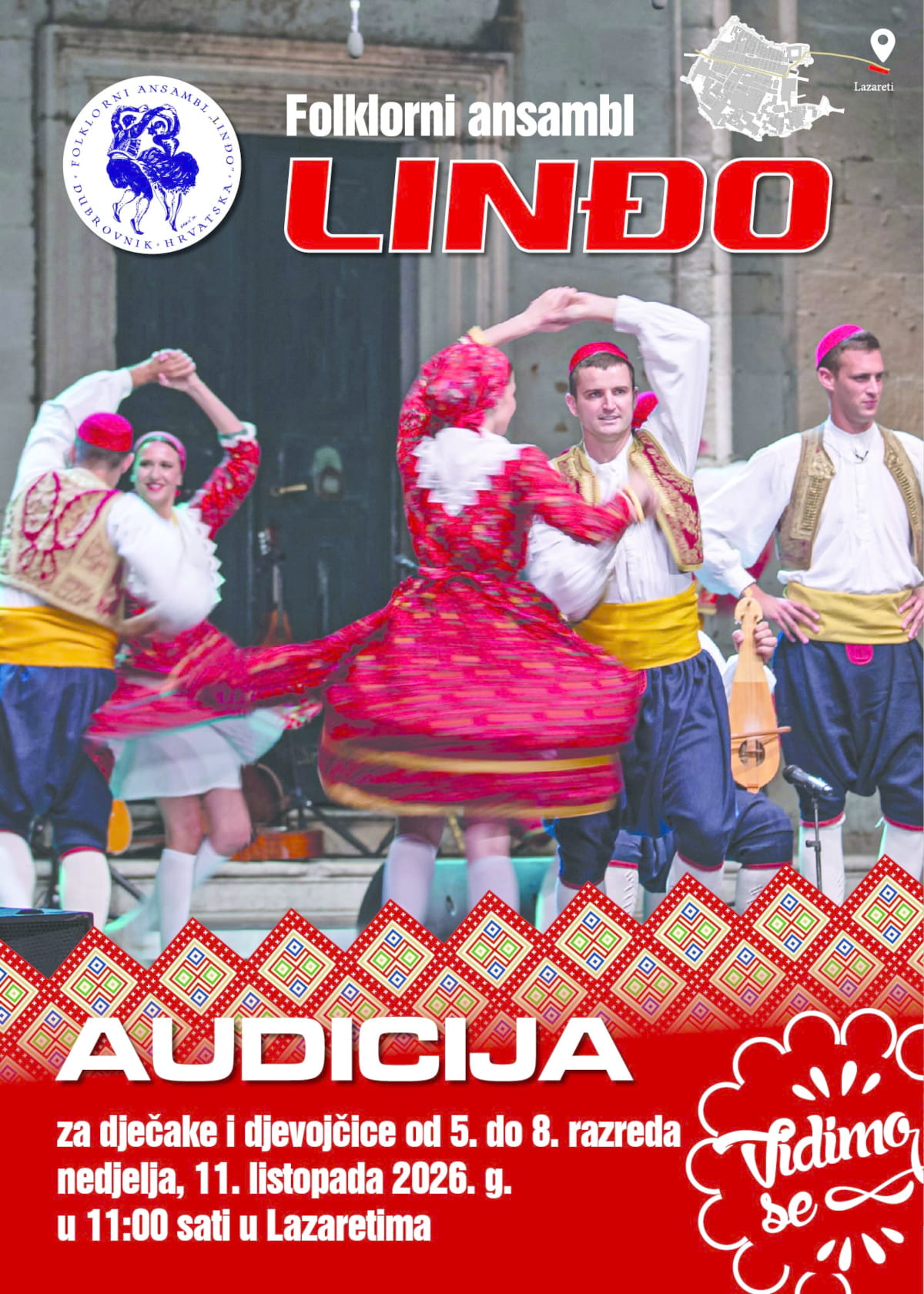 LINĐO ZOVE NA AUDICIJU U NEDJELJU