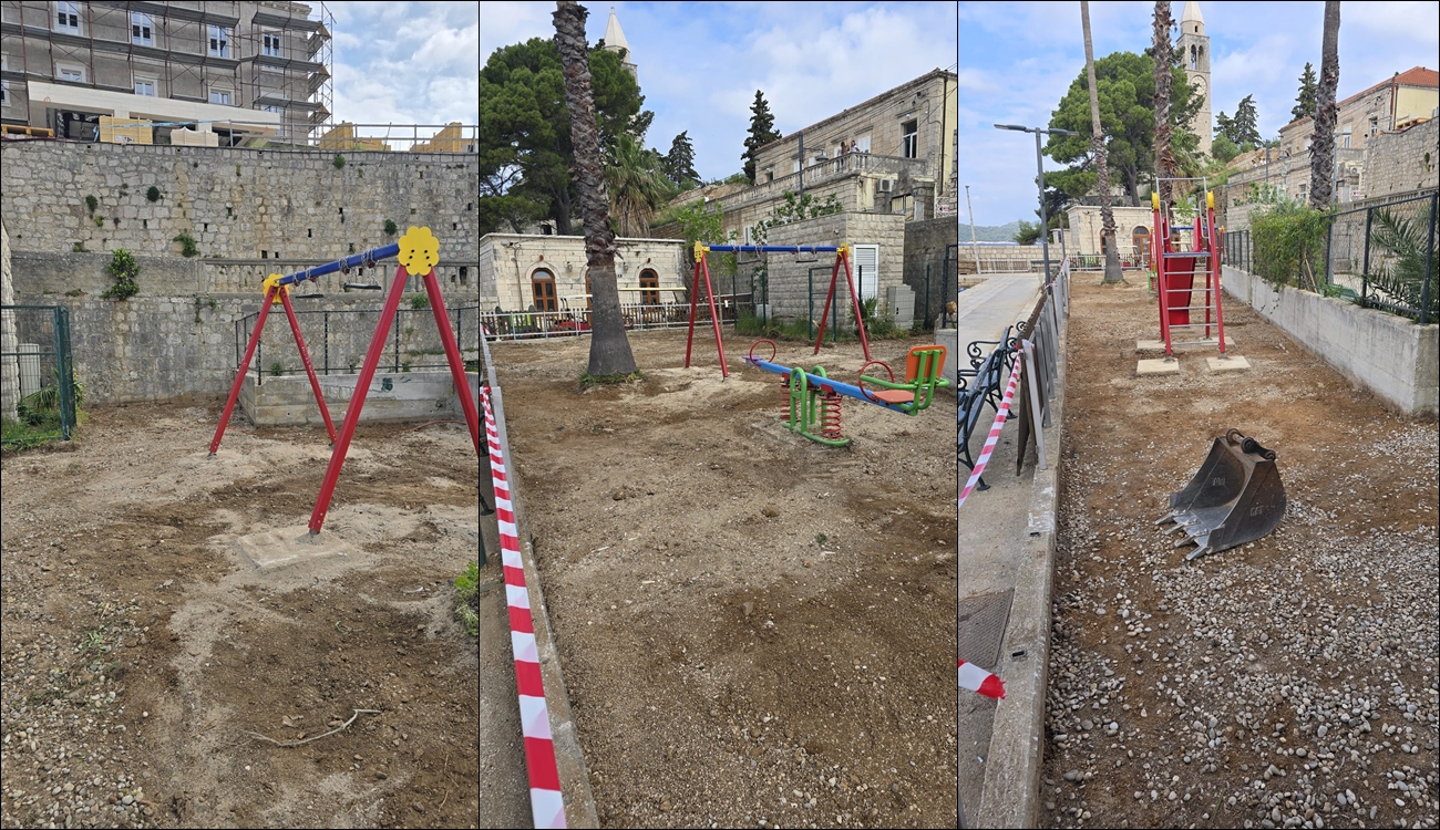 REKONSTRUKCIJA DJEČJEG IGRALIŠTA NA LOPUDU