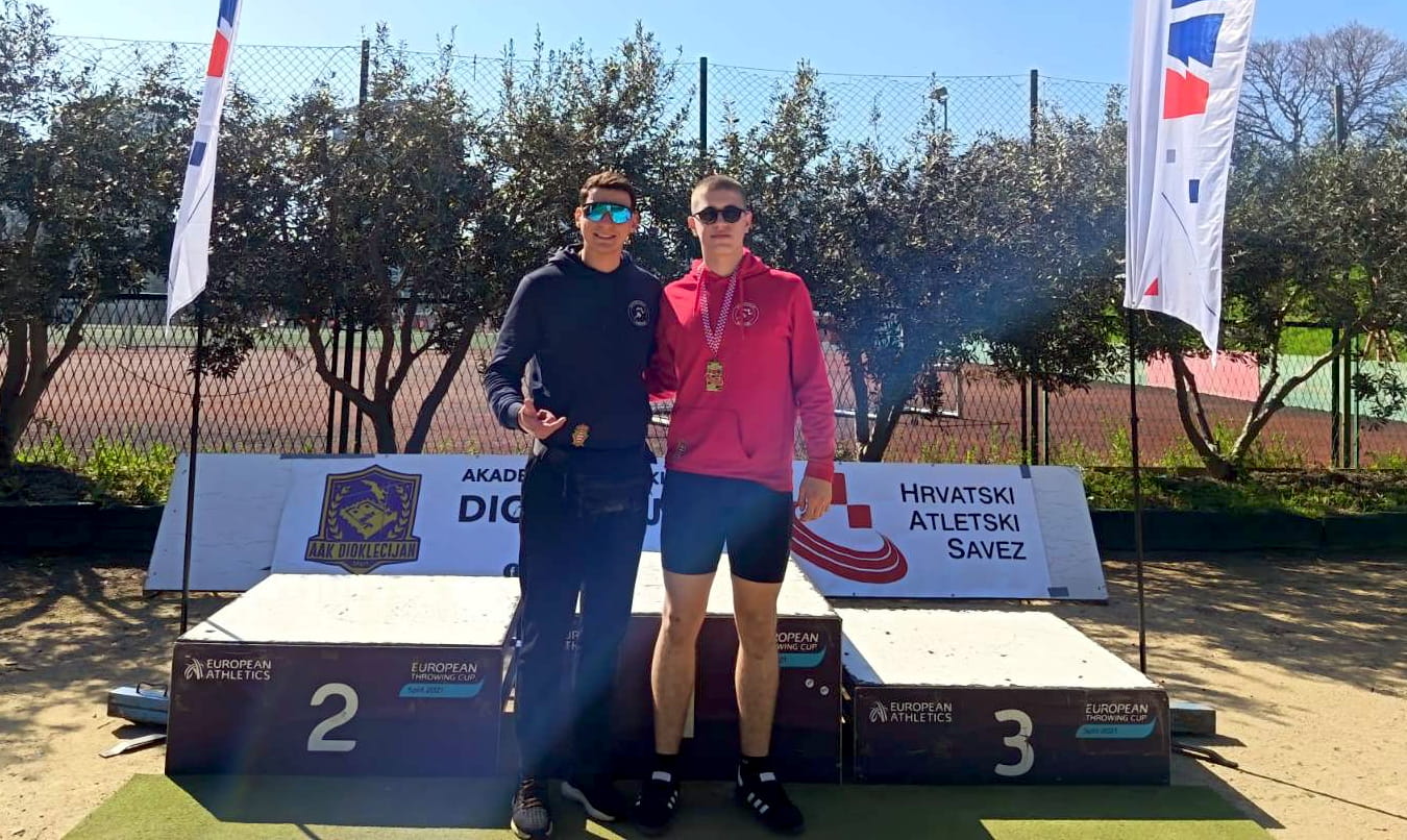 MARIN LUČIĆ KADETSKI PRVAK HRVATSKE U BACANJU KOPLJA