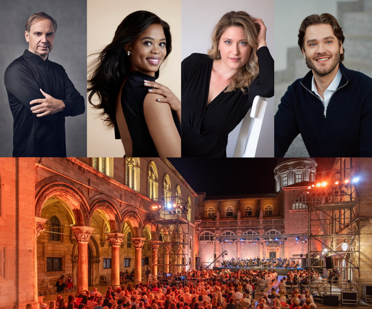 VELIKI ZAVRŠNI OPERA GALA KONCERT ISPRED KATEDRALE  ZA KRAJ 77. FESTIVALSKE SEZONE