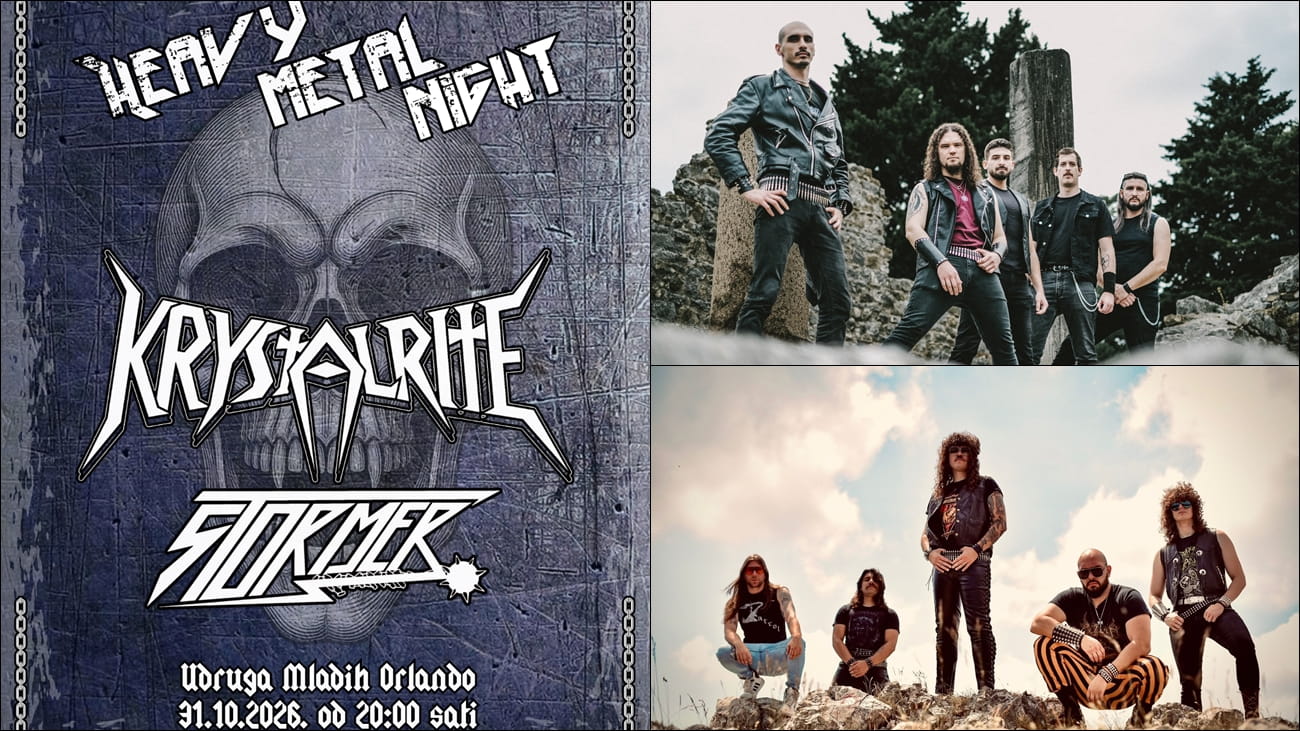 HEAVY METAL VEČER U SUBOTU