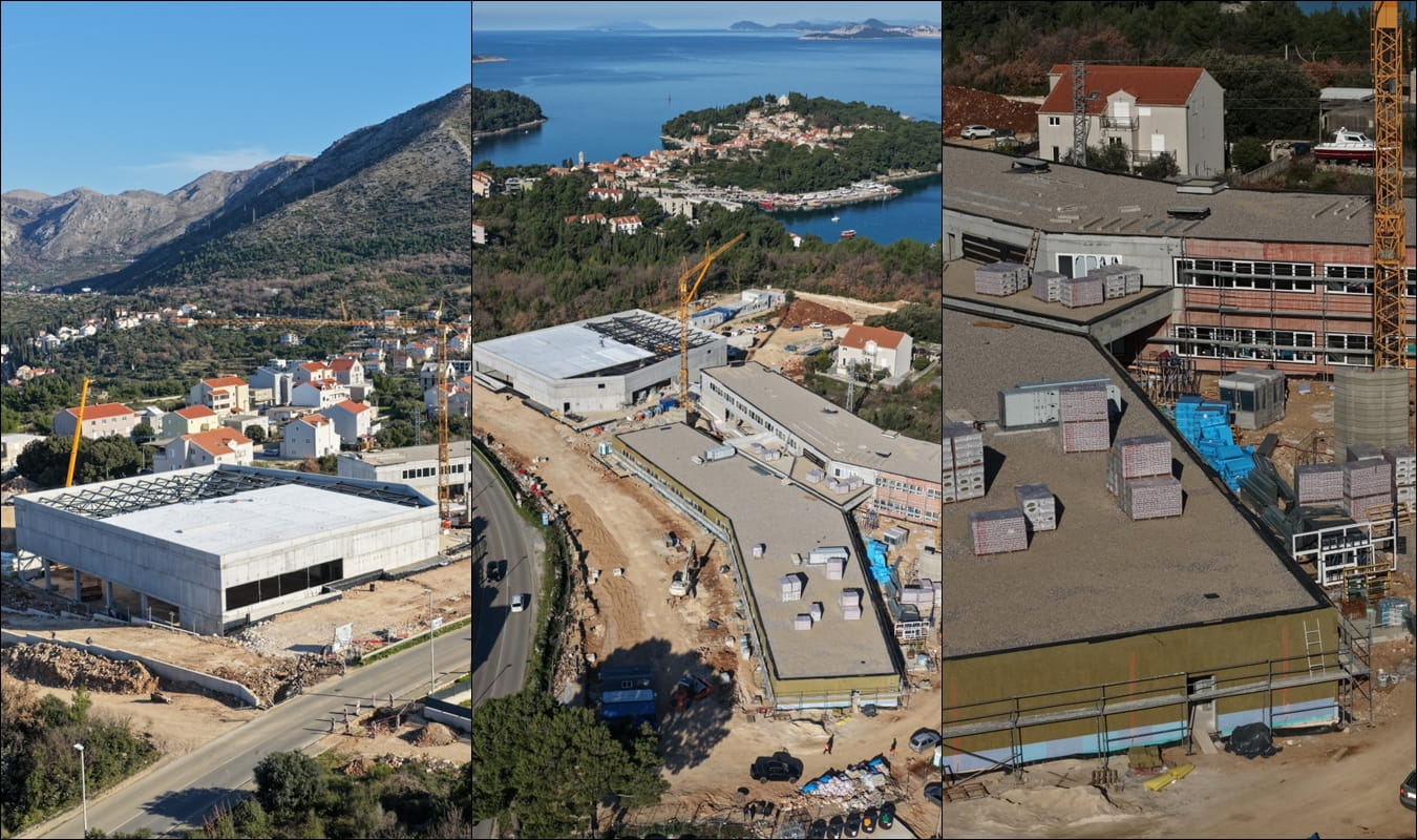 NOVA ZGRADA OŠ CAVTAT BIT ĆE GOTOVA POLOVICOM GODINE