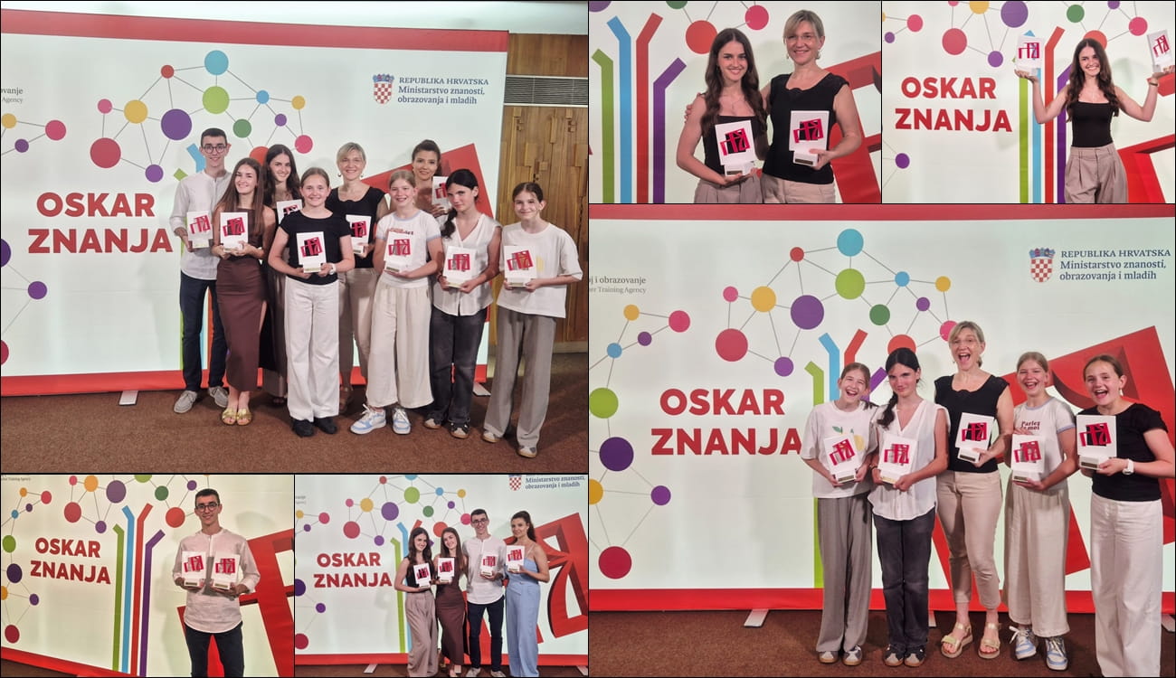 UČENICAMA I UČENICIMA UŠLS ČETIRI „OSKARA ZNANJA”