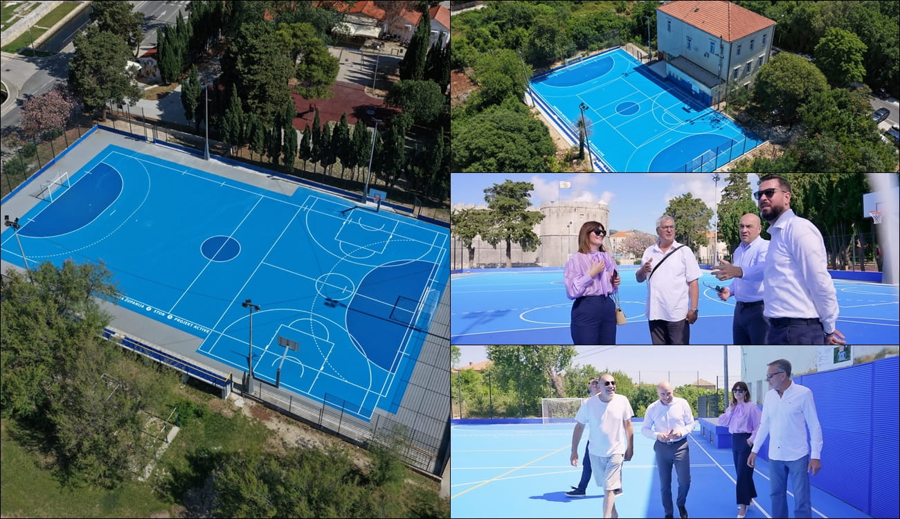 U STONU I JANJINI UREĐENI SPORTSKI TERENI
