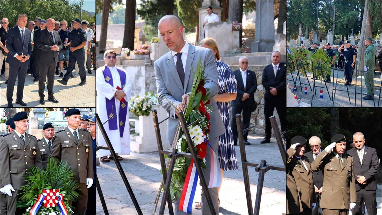 POLAGANJE VIJENACA NA BONINOVU I VJETRENOM MLINU UZ OBLJETNICU „OLUJE”