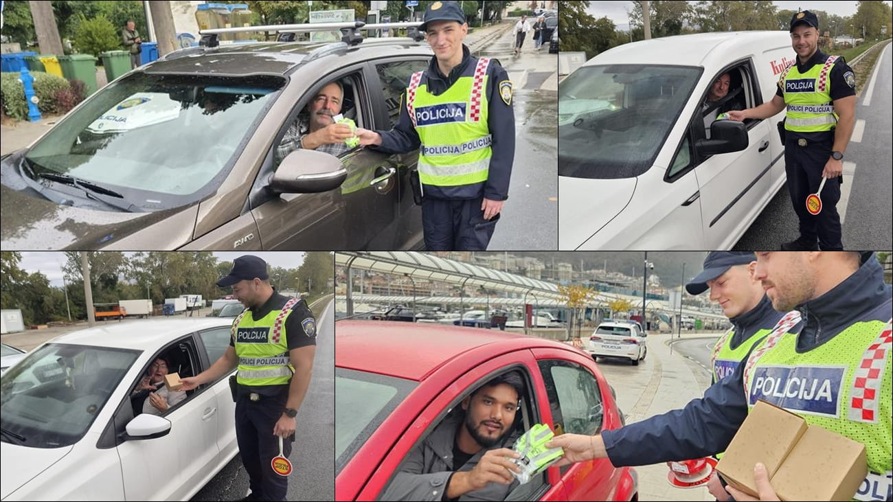 POLICIJA NAGRAĐIVALA VOZAČE