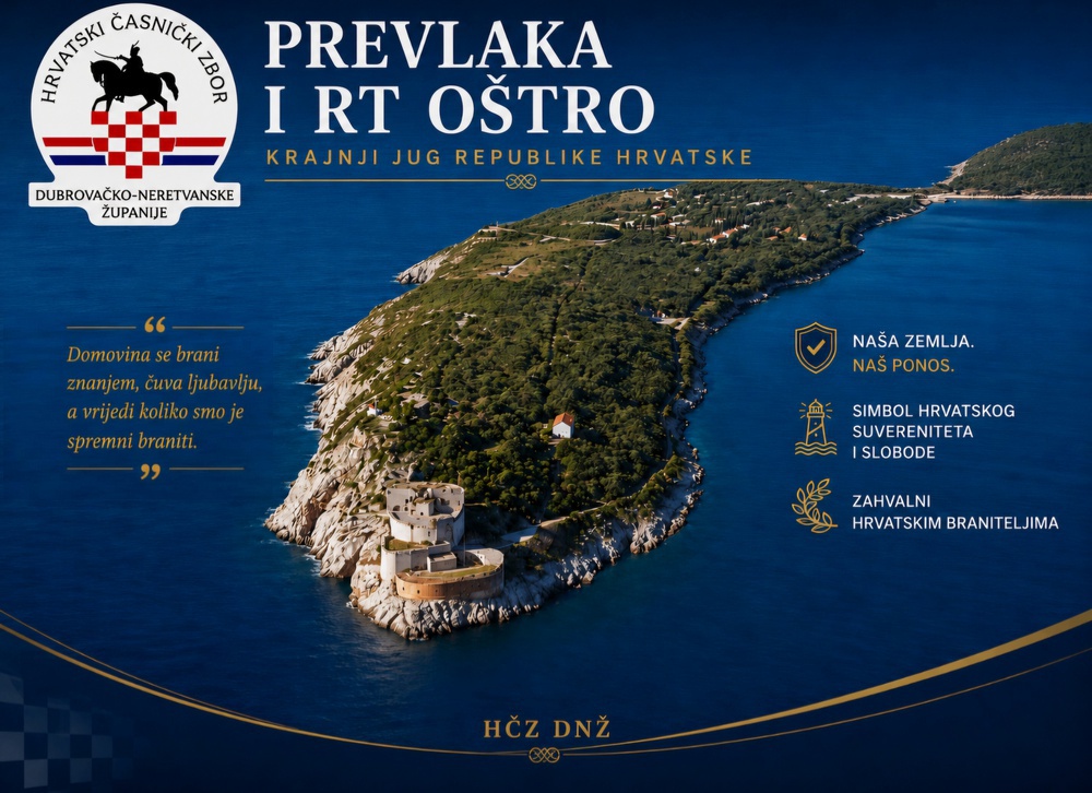 HRVATSKI ČASNIČKI ZBOR DNŽ O PREVLACI I RTU OŠTRO