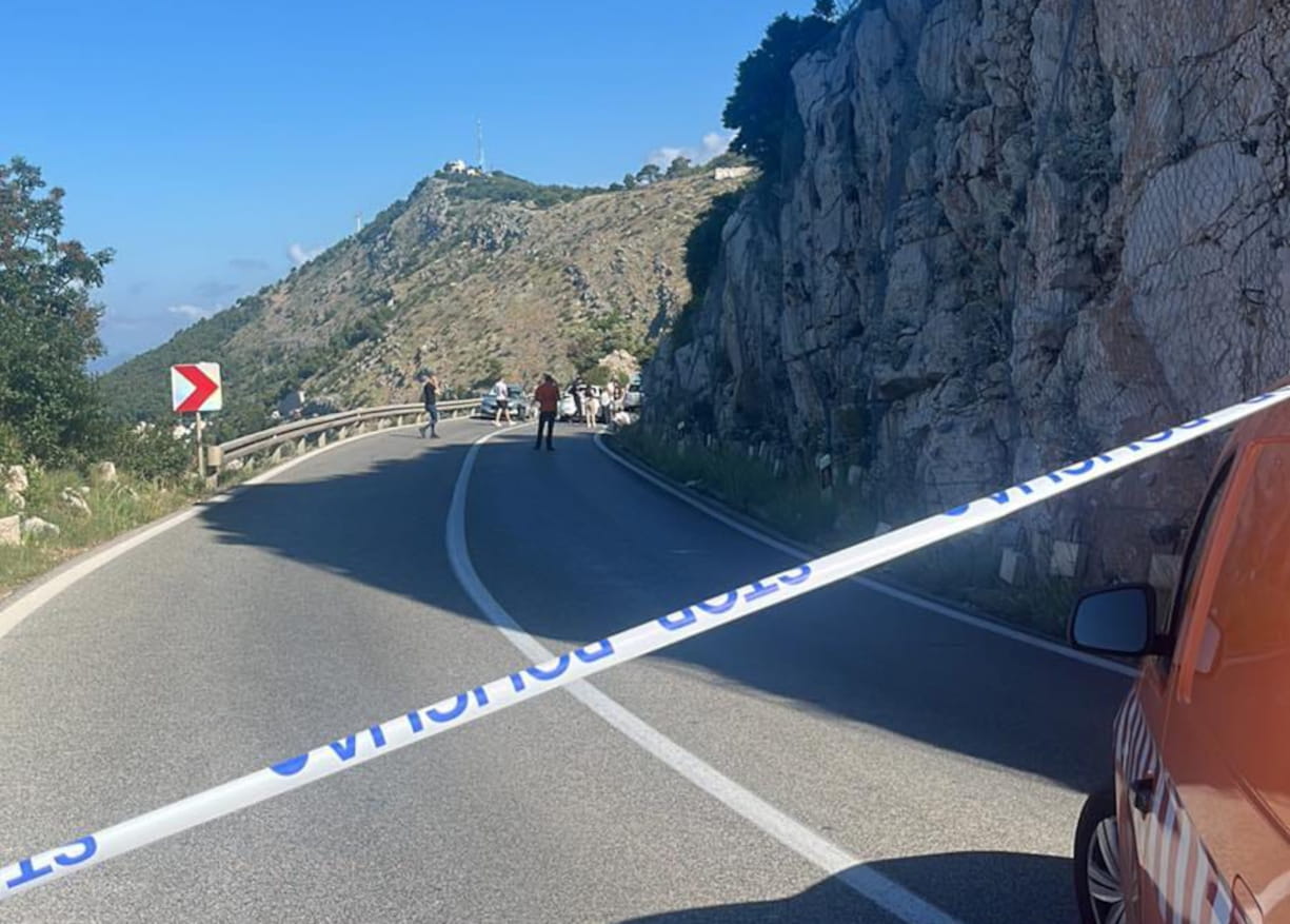POGINUO MOTOCIKLIST, MAGISTRALA IZNAD DUBROVNIKA OTVORENA ZA PROMET NAKON DVOSATNOG OČEVIDA