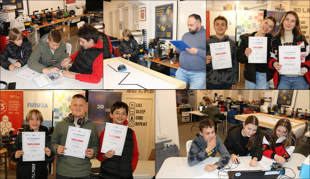 DUBROVAČKI OSNOVNOŠKOLCI POKAZALI ZNANJE IZ ROBOTIKE