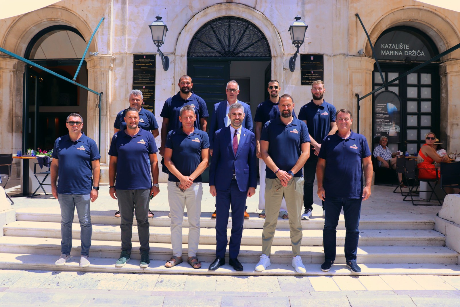 GRADONAČELNIK FRANKOVIĆ S PREDSTAVNICIMA RUKOMETNOG KAMPA DUBROVNIK