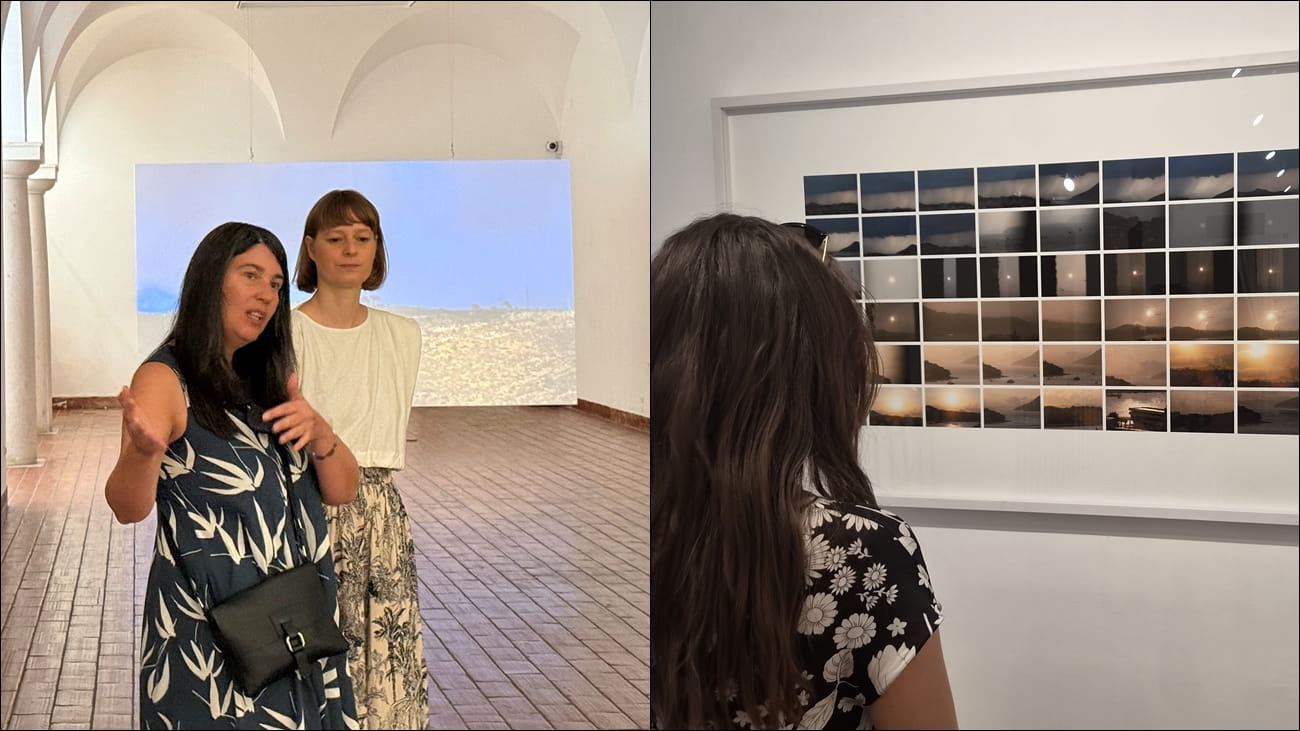 SUBOTNJA KAVA U GALERIJI UZ IZLOŽBU NIVES SERTIĆ „PEJZAŽI: URANJANJE”