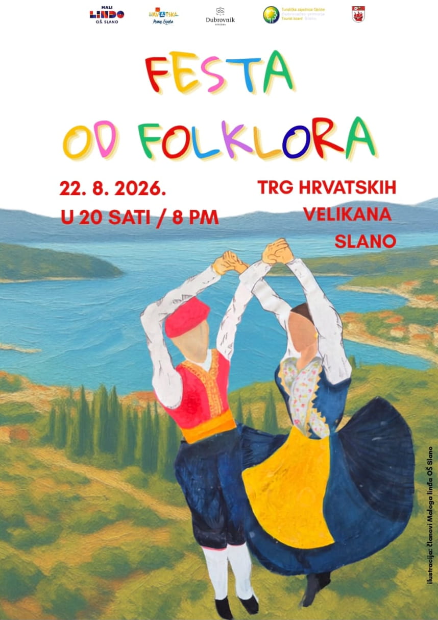 FESTA OD FOLKLORA U SUBOTU U SLANOM