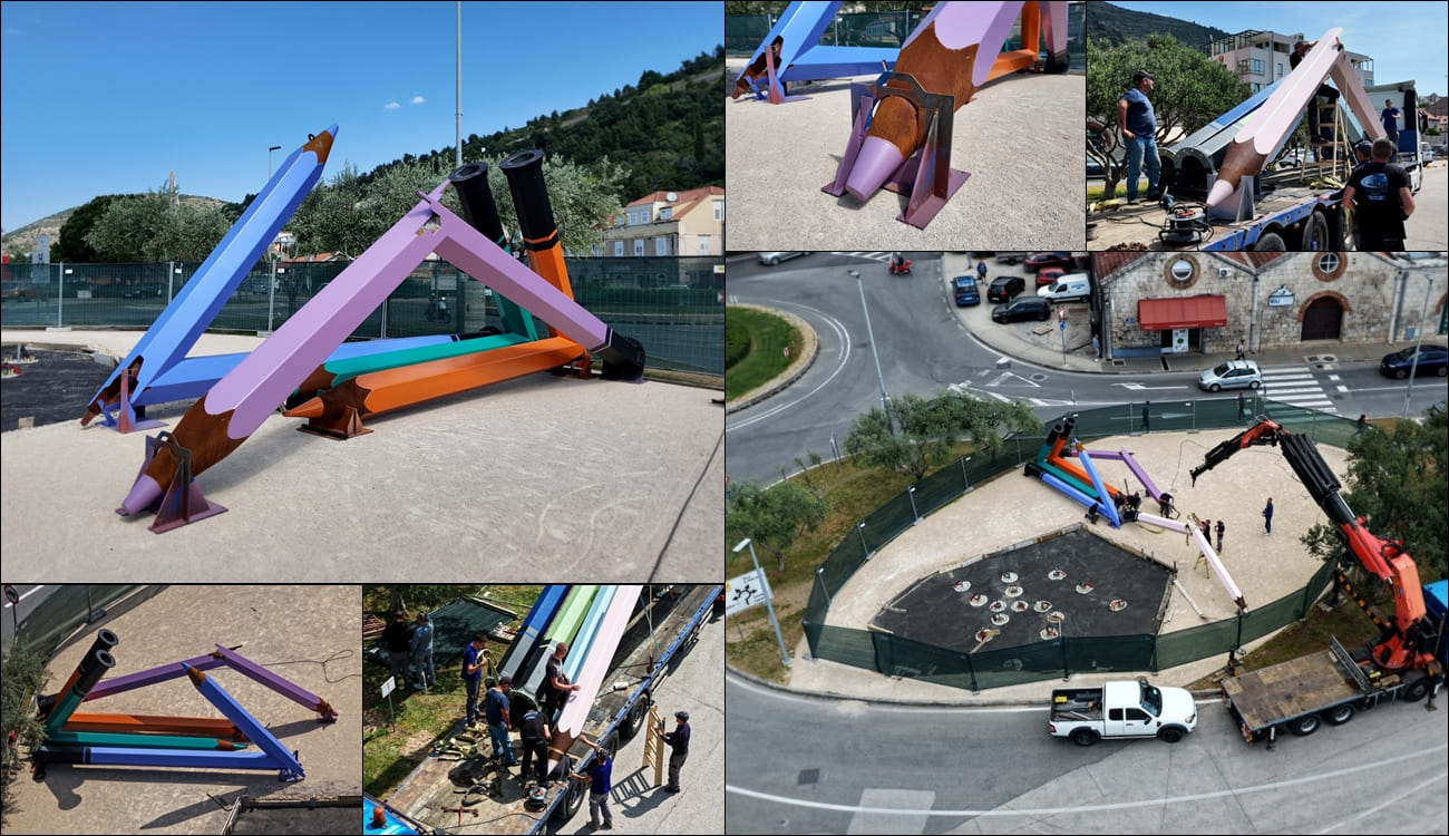 STIGLO OSAM ELEMENATA ZA SPOMENIK POGINULOJ DJECI