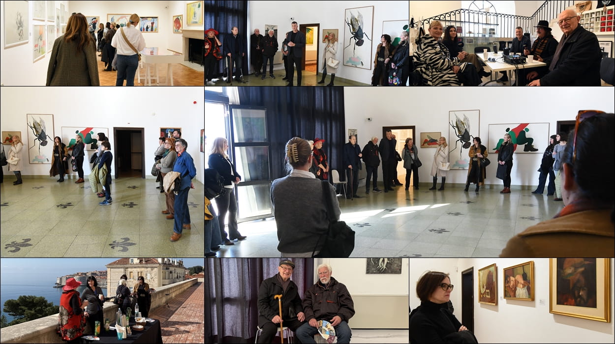 SUBOTNJA KAVA U GALERIJI UZ IZLOŽBU JOSIPA ŠKERLJA