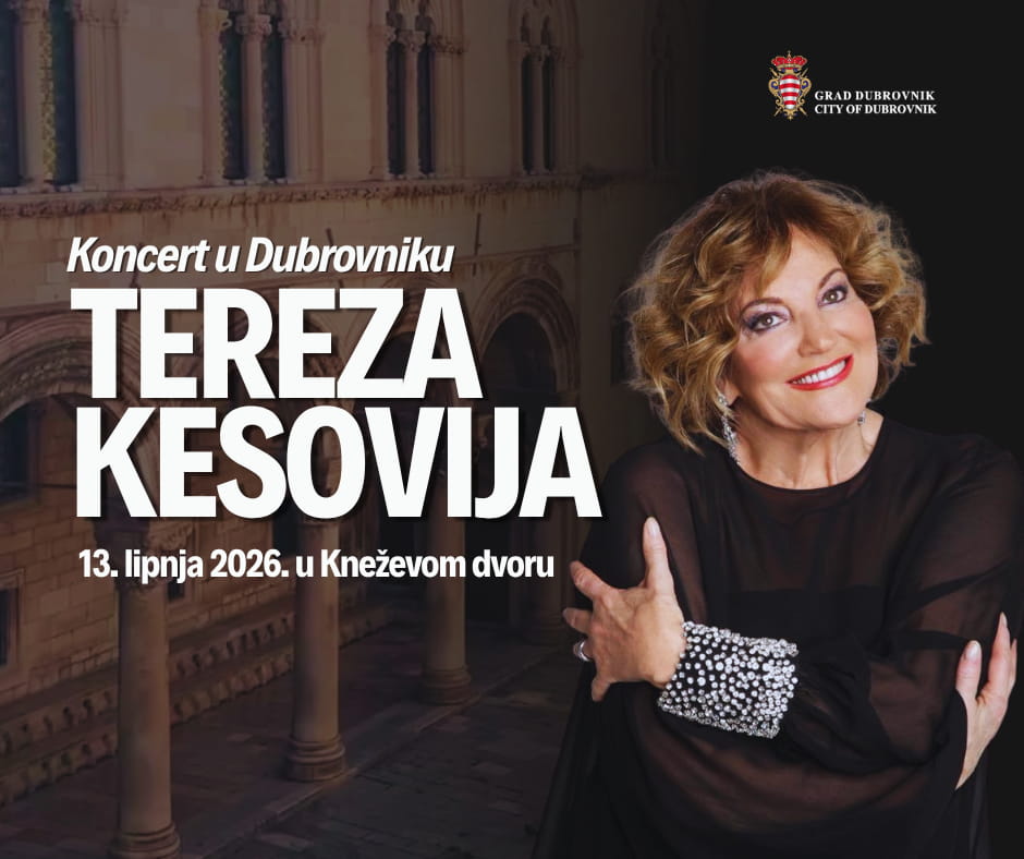 TEREZA KESOVIJA OPROŠTAJNI KONCERT IMAT ĆE U KNEŽEVU DVORU