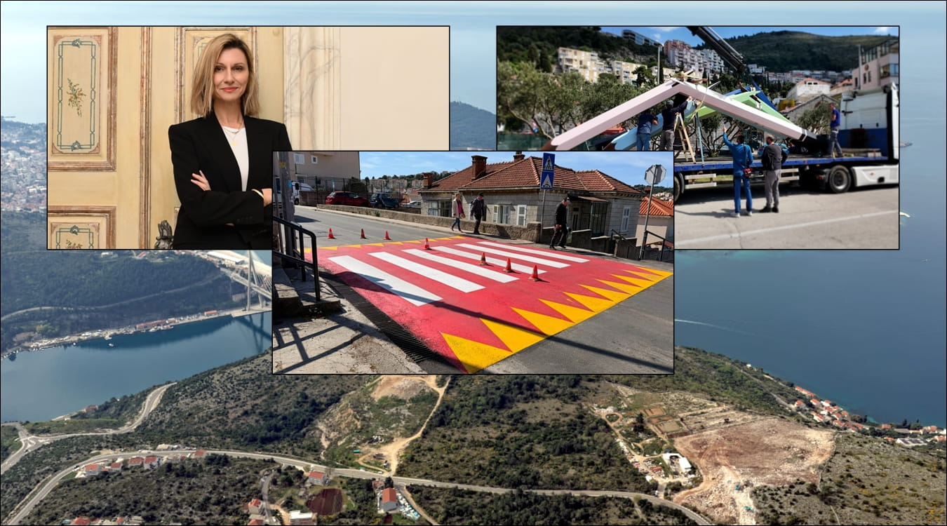 POČELI RADOVI NA PARKINGU NA POBREŽJU; OBNAVLJA SE DVORANA U GOSPINU POLJU; TRI UZDIGNUTA PJEŠAČKA PRIJELAZA; STIGLI PRVI ELEMENTI ZA SPOMENIK POGINULOJ DJECI; IVONA ŠIMUNOVIĆ NOVA RAVNATELJICA DLJI