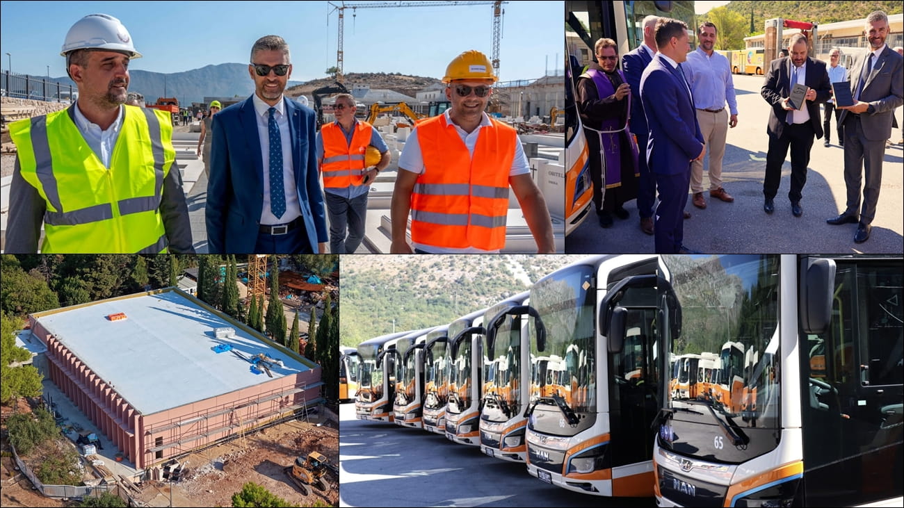 PRI KRAJU RADOVI NA GROBLJU DUBAC I SPORTSKOJ DVORANI U ORAŠCU; LIBERTAS PREDSTAVIO 12 NOVIH ELEKTRIČNIH AUTOBUSA