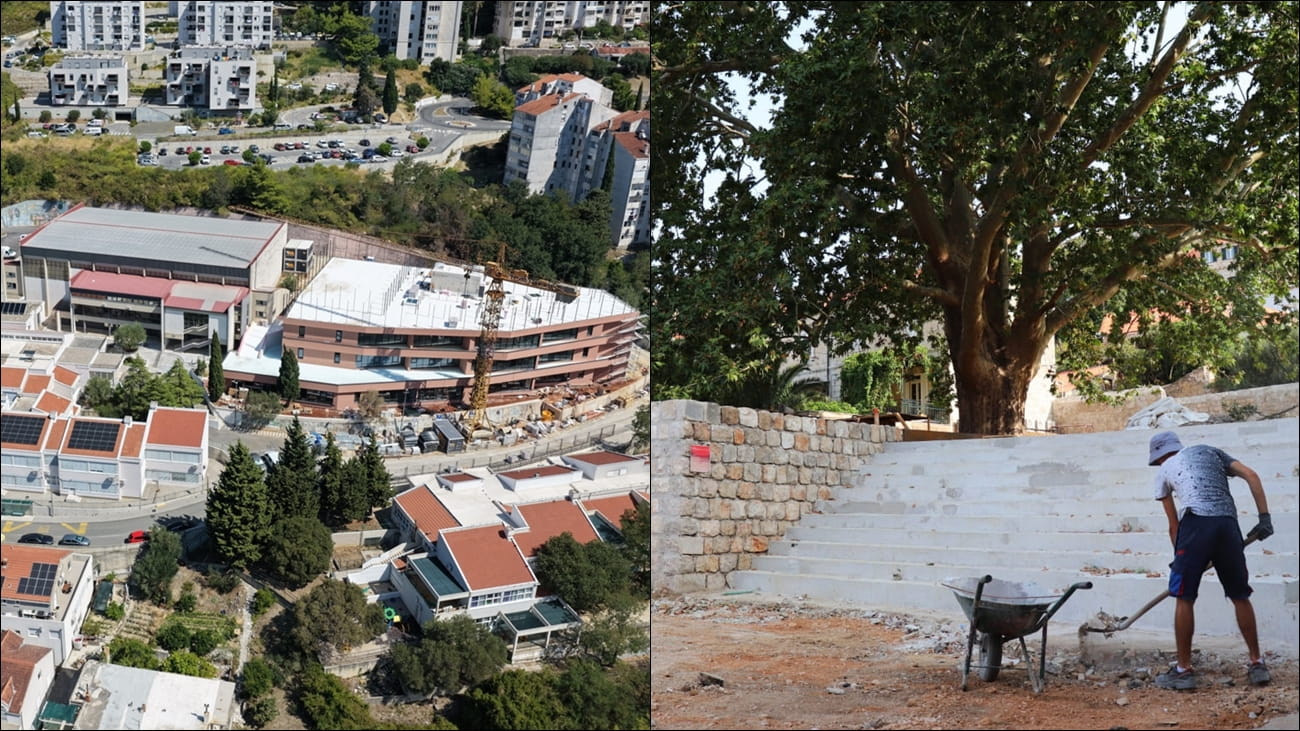 RADOVI NA OŠ MOKOŠICA BIT ĆE GOTOVI DO KRAJA GODINE, NOVI SADRŽAJI ISPOD PLATANA NA PILAMA; VODOVOD OBJAVIO ANALIZE VODE ZA PIĆE
