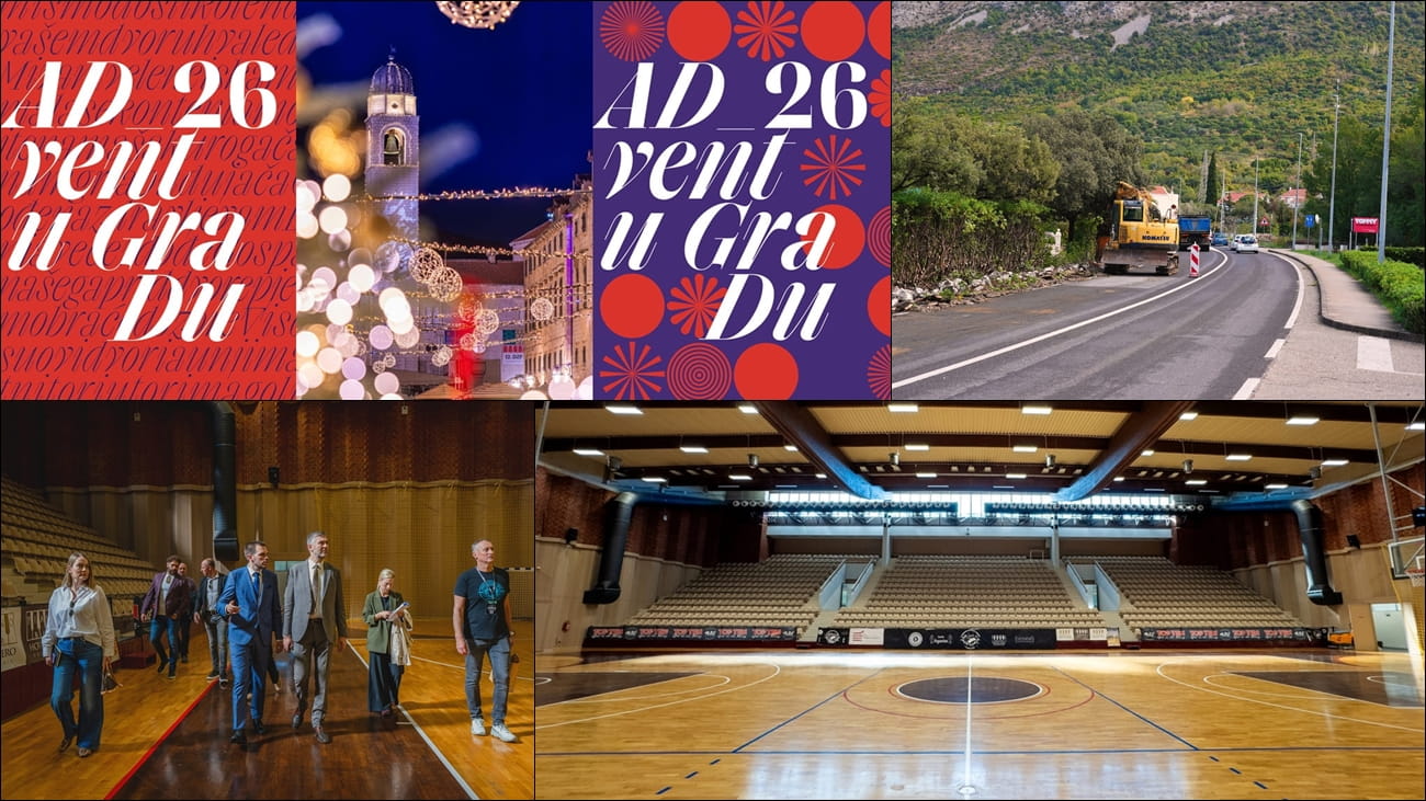 OBJAVLJEN PROGRAM ADVENTA U GRADU; OBNOVLJENA SPORTSKA DVORANA U GOSPINU POLJU; GRADI SE NOGOSTUP U KOMOLCU; OBJAVLJEN NIZ NATJEČAJA
