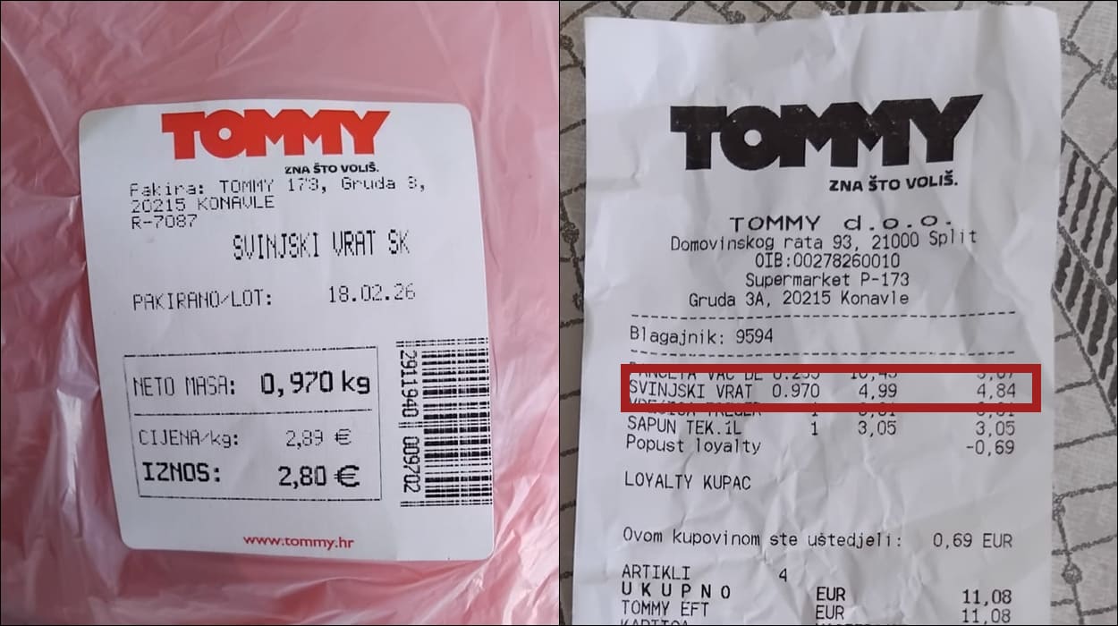 KONAVOSKI MISTERIJ: U PAR KORAKA OD MESNICE DO BLAGAJNE SKOČILA CIJENA